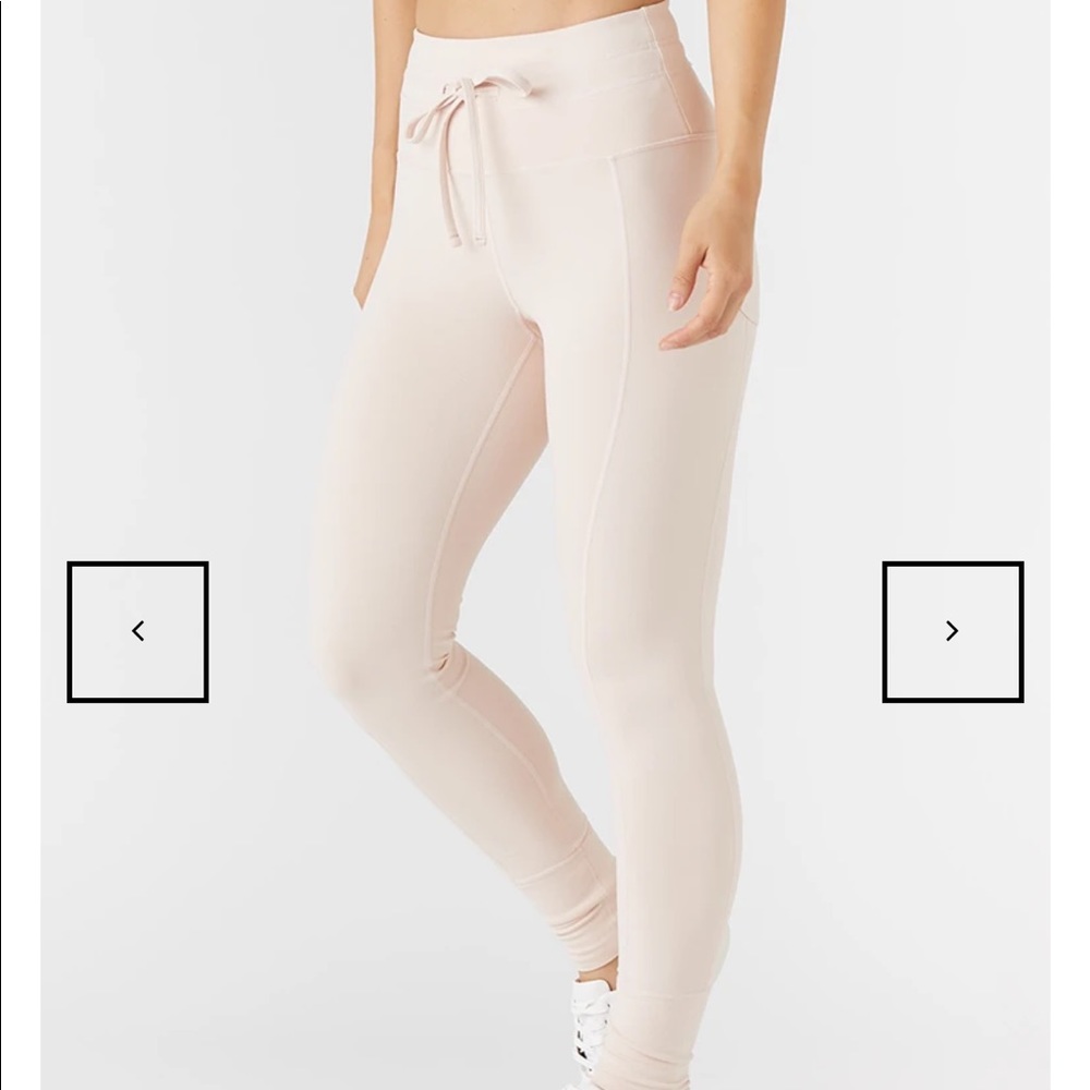 Glyder vagabond leggings in rose water